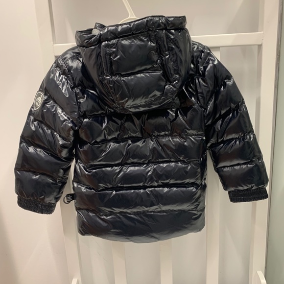 Deux par deux winter jacket black shiny size 4 - Picture 4 of 4